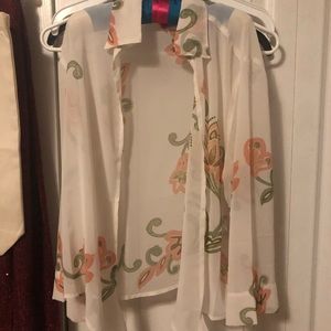 Sheer Banana Ray Top